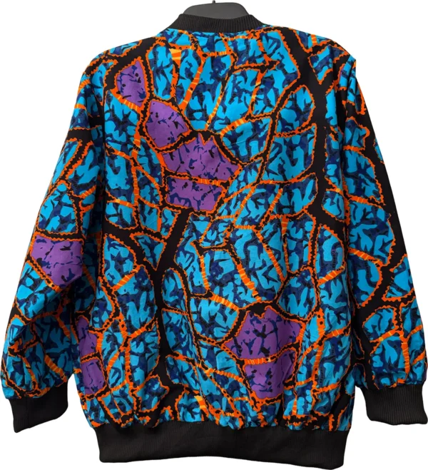 Cracked Earth Bomber Jacket - Image 2